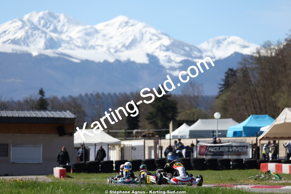 29 & 30/03/2025 : 2ème manche du Championnat du Sud au circuit d’Aigues-Vives (photos Stéphane Agnus) 2025 — karting