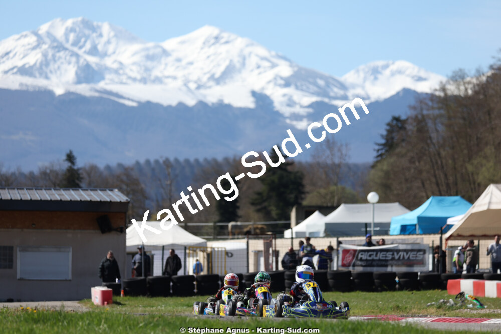 29 & 30/03/2025 : 2ème manche du Championnat du Sud au circuit d’Aigues-Vives (photos Stéphane Agnus) 2025 — karting