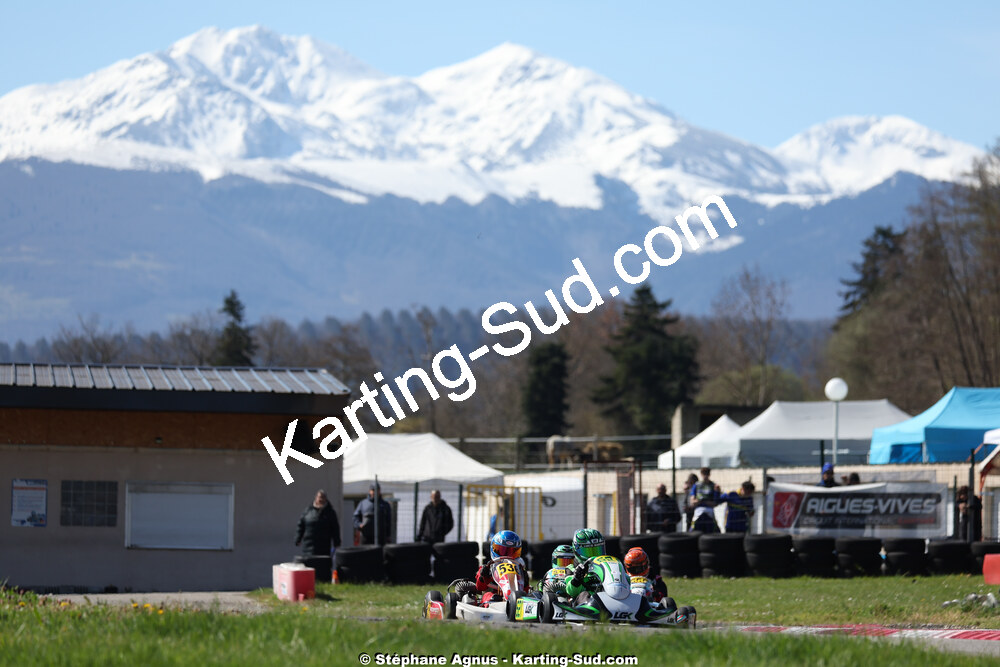 29 & 30/03/2025 : 2ème manche du Championnat du Sud au circuit d’Aigues-Vives (photos Stéphane Agnus) 2025 — karting