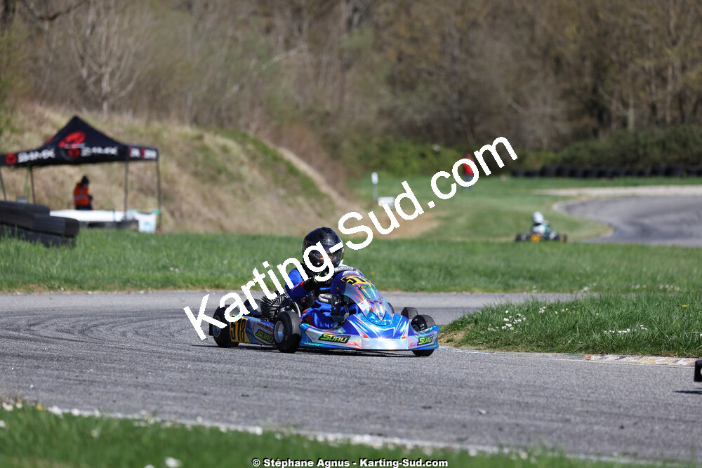 29 & 30/03/2025 : 2ème manche du Championnat du Sud au circuit d’Aigues-Vives (photos Stéphane Agnus) 2025 — karting