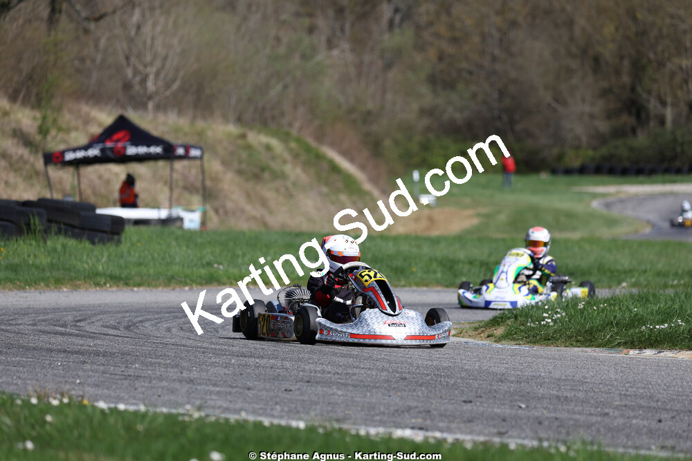 29 & 30/03/2025 : 2ème manche du Championnat du Sud au circuit d’Aigues-Vives (photos Stéphane Agnus) 2025 — karting