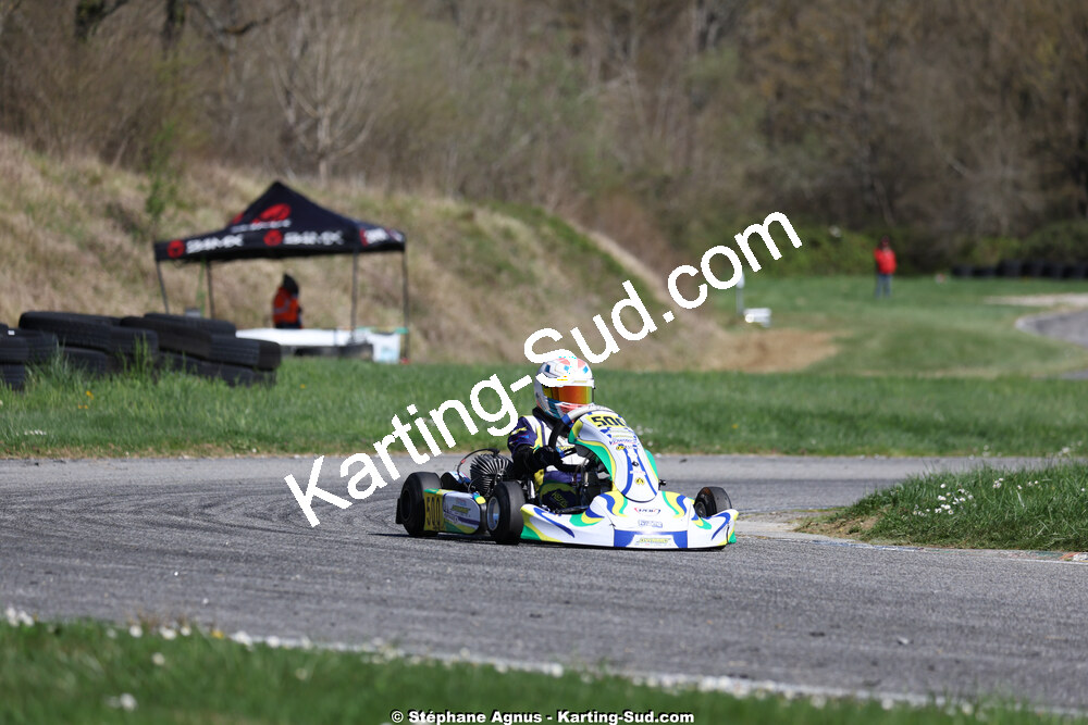 29 & 30/03/2025 : 2ème manche du Championnat du Sud au circuit d’Aigues-Vives (photos Stéphane Agnus) 2025 — karting