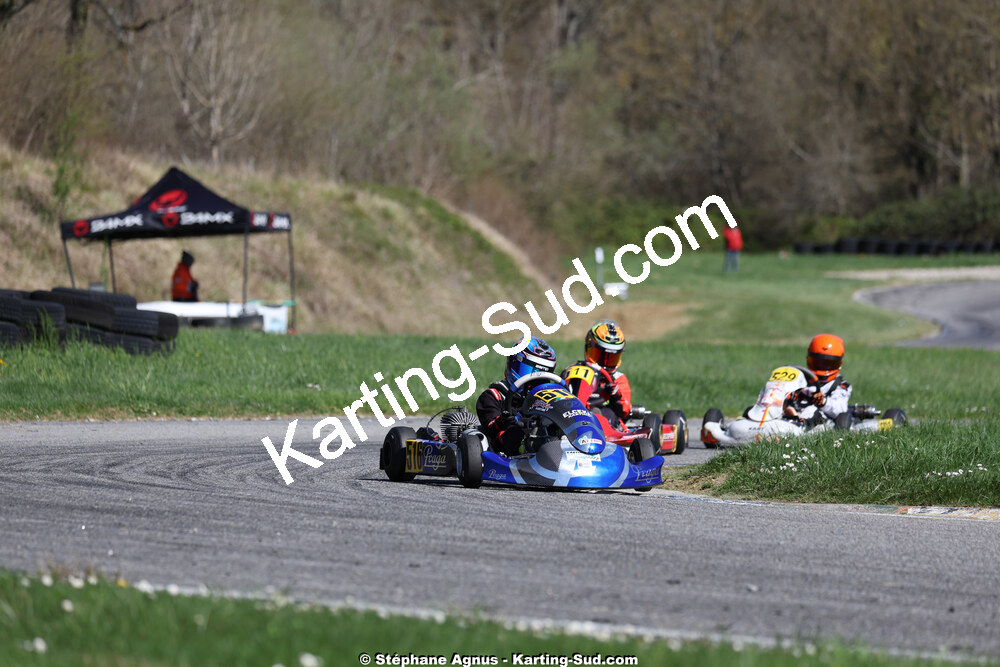 29 & 30/03/2025 : 2ème manche du Championnat du Sud au circuit d’Aigues-Vives (photos Stéphane Agnus) 2025 — karting