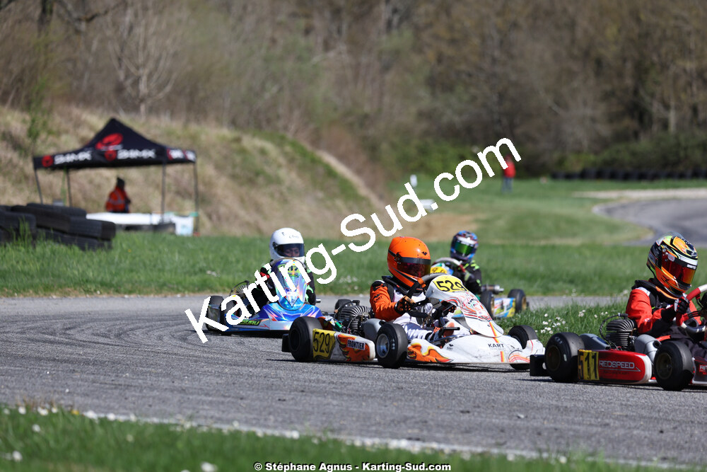 29 & 30/03/2025 : 2ème manche du Championnat du Sud au circuit d’Aigues-Vives (photos Stéphane Agnus) 2025 — karting