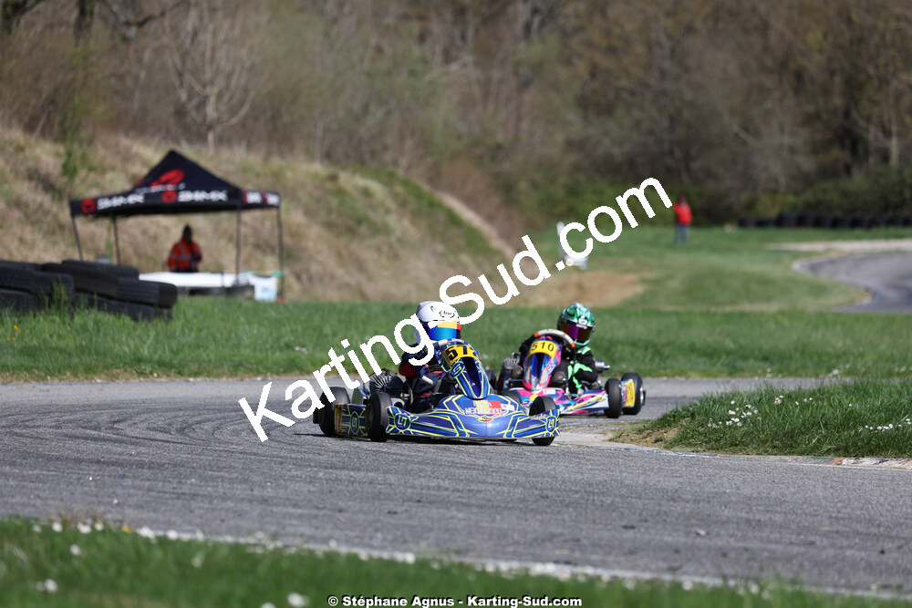 29 & 30/03/2025 : 2ème manche du Championnat du Sud au circuit d’Aigues-Vives (photos Stéphane Agnus) 2025 — karting