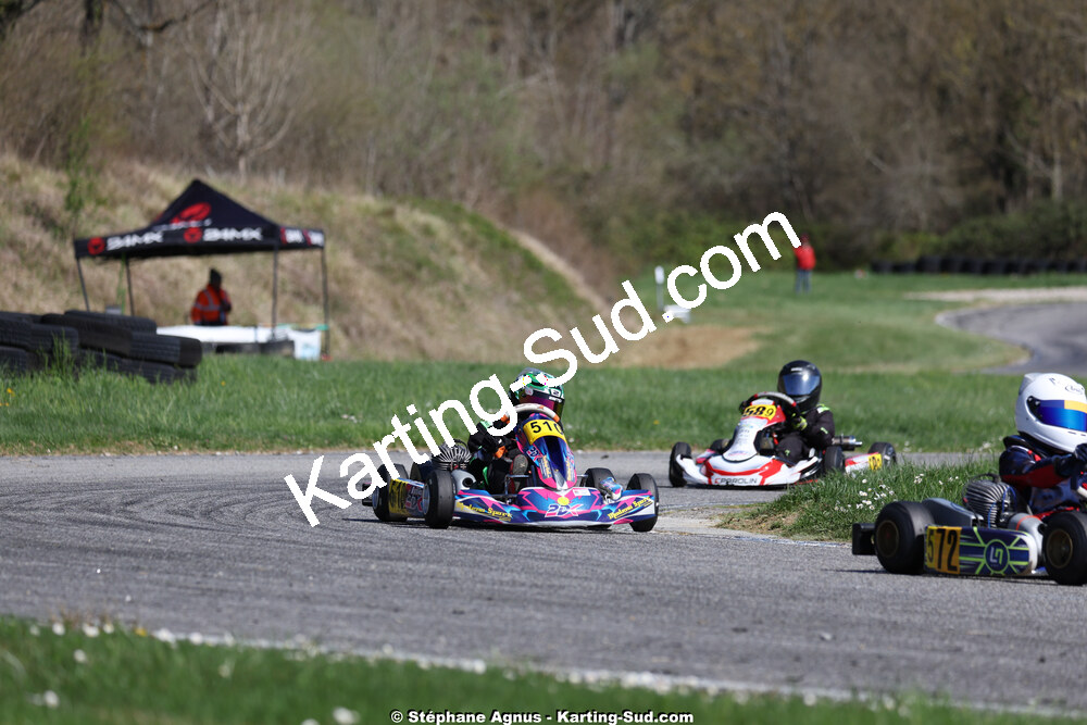 29 & 30/03/2025 : 2ème manche du Championnat du Sud au circuit d’Aigues-Vives (photos Stéphane Agnus) 2025 — karting