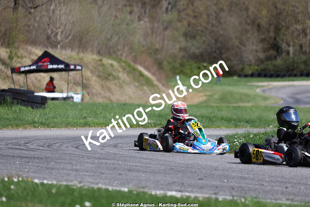 29 & 30/03/2025 : 2ème manche du Championnat du Sud au circuit d’Aigues-Vives (photos Stéphane Agnus) 2025 — karting