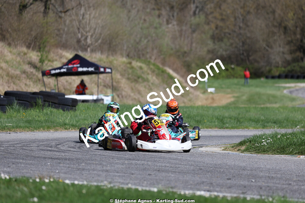 29 & 30/03/2025 : 2ème manche du Championnat du Sud au circuit d’Aigues-Vives (photos Stéphane Agnus) 2025 — karting