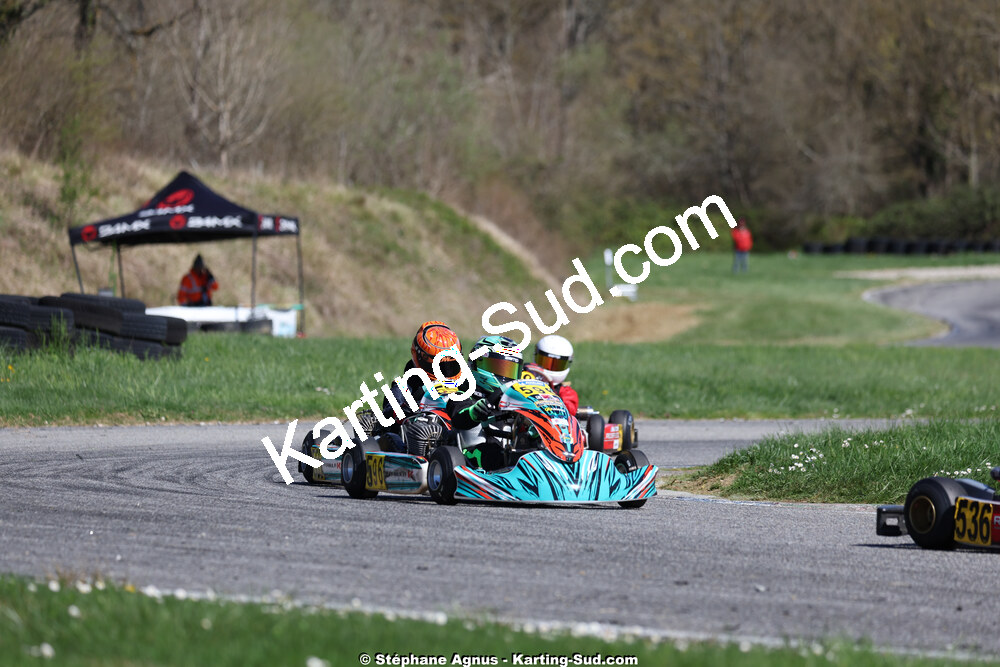 29 & 30/03/2025 : 2ème manche du Championnat du Sud au circuit d’Aigues-Vives (photos Stéphane Agnus) 2025 — karting