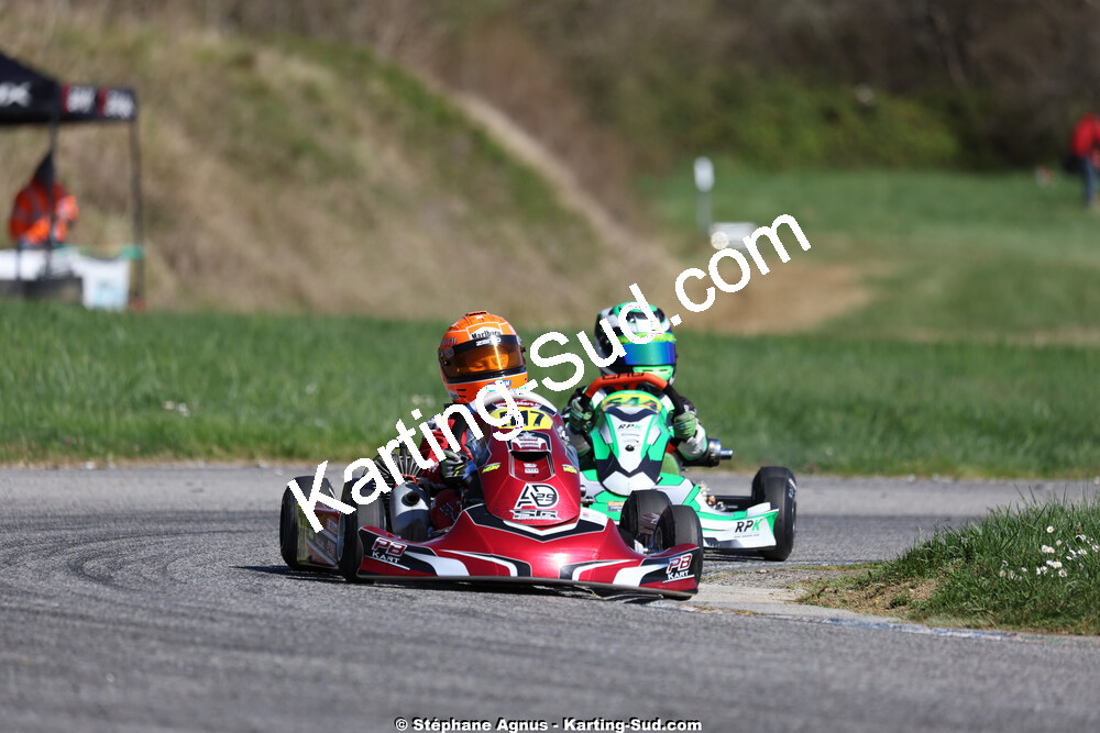 29 & 30/03/2025 : 2ème manche du Championnat du Sud au circuit d’Aigues-Vives (photos Stéphane Agnus) 2025 — karting