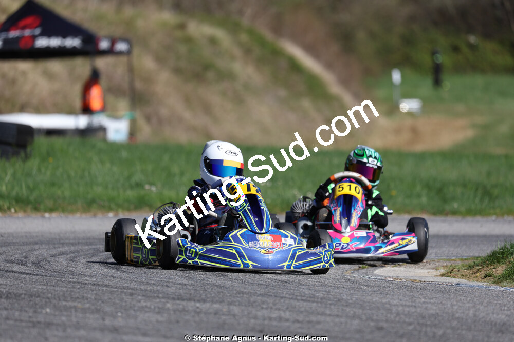 29 & 30/03/2025 : 2ème manche du Championnat du Sud au circuit d’Aigues-Vives (photos Stéphane Agnus) 2025 — karting