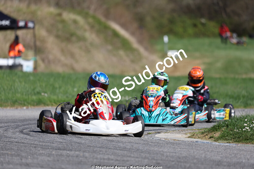 29 & 30/03/2025 : 2ème manche du Championnat du Sud au circuit d’Aigues-Vives (photos Stéphane Agnus) 2025 — karting