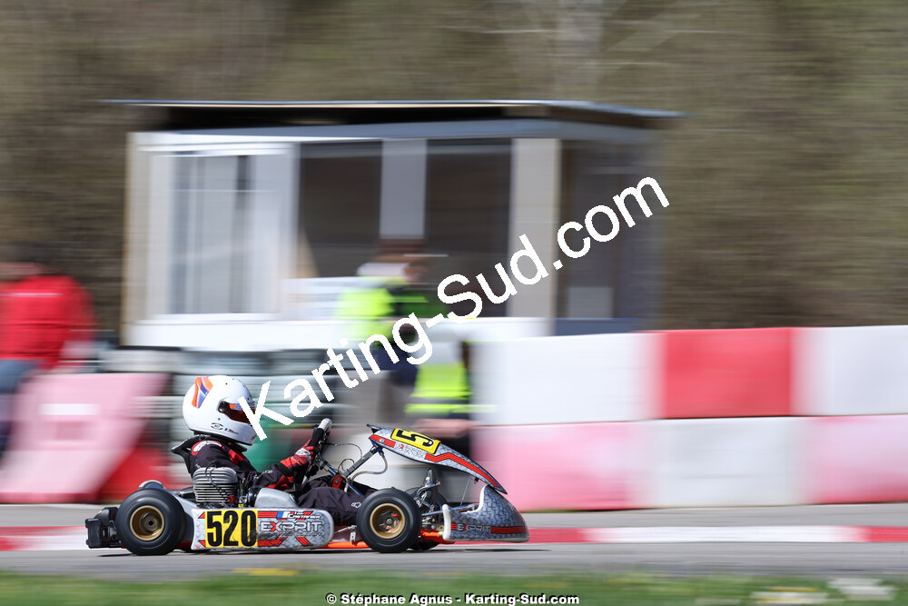 29 & 30/03/2025 : 2ème manche du Championnat du Sud au circuit d’Aigues-Vives (photos Stéphane Agnus) 2025 — karting