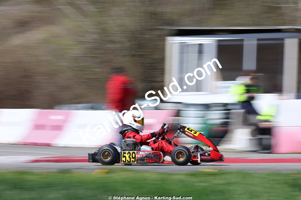 29 & 30/03/2025 : 2ème manche du Championnat du Sud au circuit d’Aigues-Vives (photos Stéphane Agnus) 2025 — karting