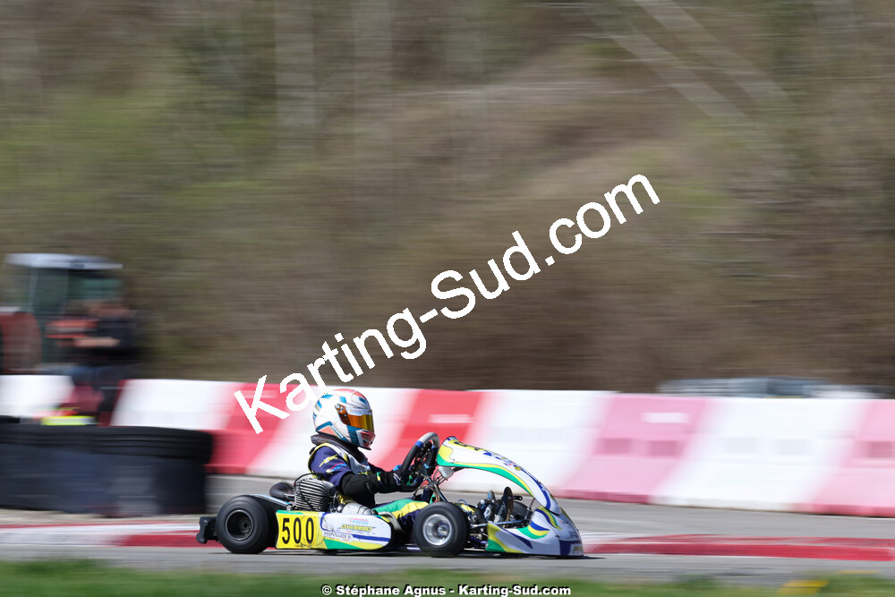29 & 30/03/2025 : 2ème manche du Championnat du Sud au circuit d’Aigues-Vives (photos Stéphane Agnus) 2025 — karting