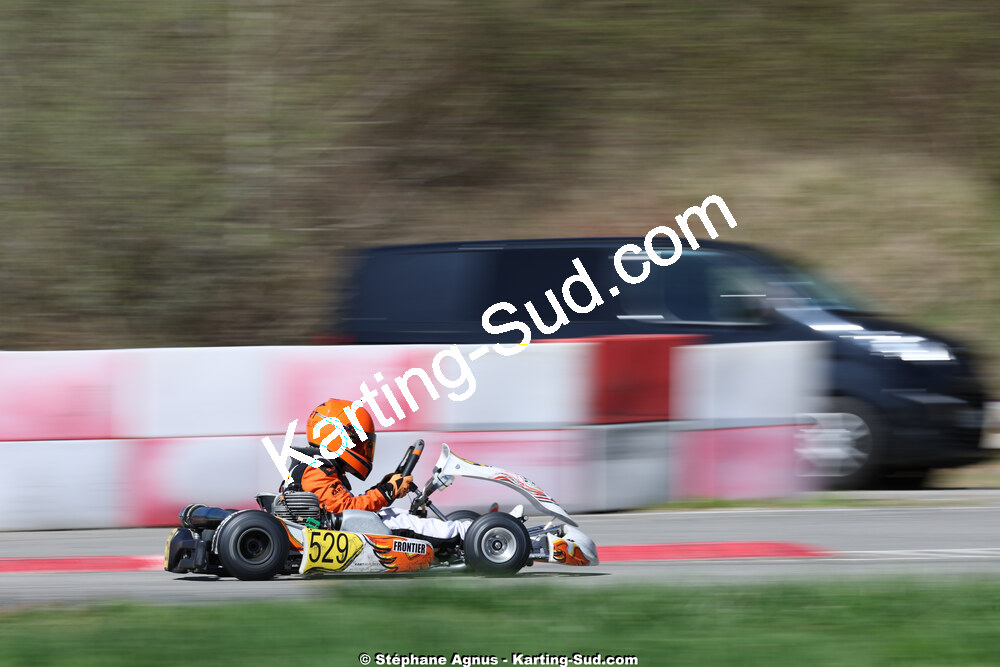 29 & 30/03/2025 : 2ème manche du Championnat du Sud au circuit d’Aigues-Vives (photos Stéphane Agnus) 2025 — karting