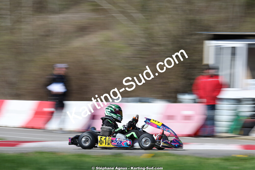 29 & 30/03/2025 : 2ème manche du Championnat du Sud au circuit d’Aigues-Vives (photos Stéphane Agnus) 2025 — karting