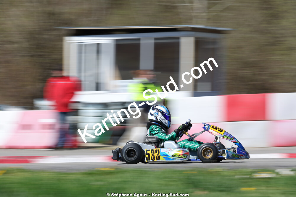 29 & 30/03/2025 : 2ème manche du Championnat du Sud au circuit d’Aigues-Vives (photos Stéphane Agnus) 2025 — karting
