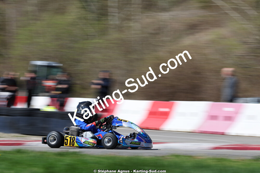 29 & 30/03/2025 : 2ème manche du Championnat du Sud au circuit d’Aigues-Vives (photos Stéphane Agnus) 2025 — karting