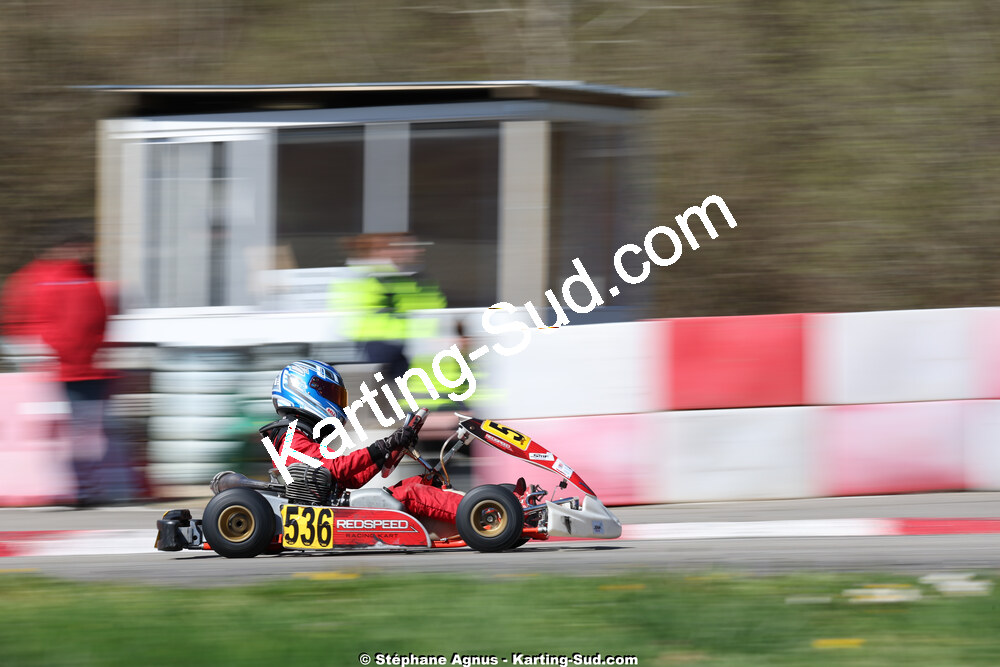 29 & 30/03/2025 : 2ème manche du Championnat du Sud au circuit d’Aigues-Vives (photos Stéphane Agnus) 2025 — karting