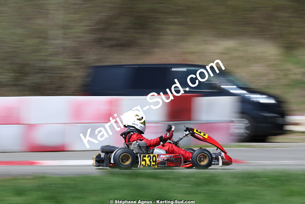 29 & 30/03/2025 : 2ème manche du Championnat du Sud au circuit d’Aigues-Vives (photos Stéphane Agnus) 2025 — karting