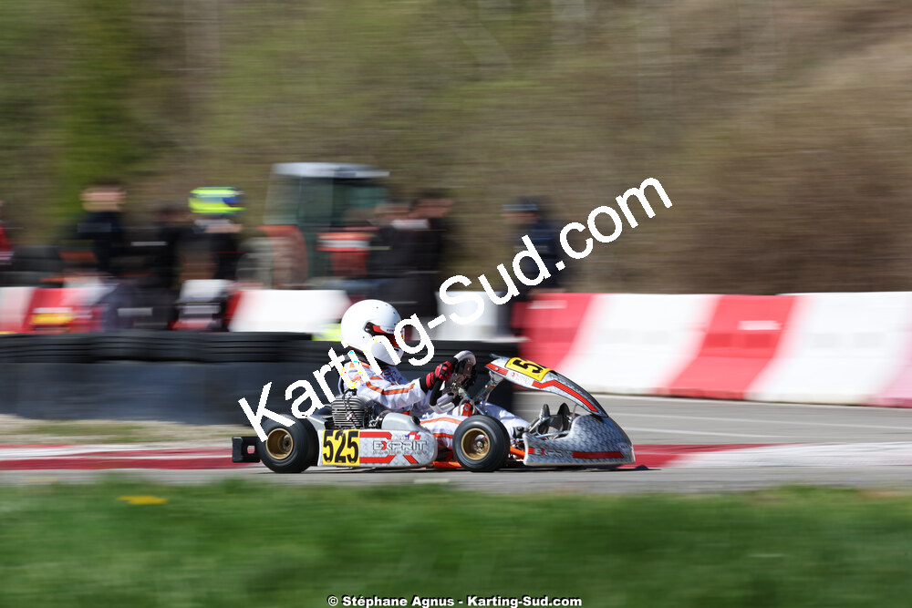 29 & 30/03/2025 : 2ème manche du Championnat du Sud au circuit d’Aigues-Vives (photos Stéphane Agnus) 2025 — karting
