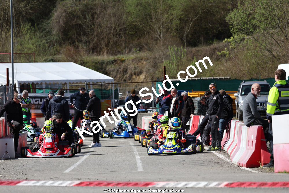 29 & 30/03/2025 : 2ème manche du Championnat du Sud au circuit d’Aigues-Vives (photos Stéphane Agnus) 2025 — karting