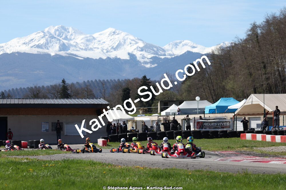 29 & 30/03/2025 : 2ème manche du Championnat du Sud au circuit d’Aigues-Vives (photos Stéphane Agnus) 2025 — karting