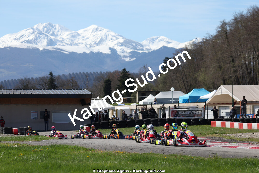 29 & 30/03/2025 : 2ème manche du Championnat du Sud au circuit d’Aigues-Vives (photos Stéphane Agnus) 2025 — karting