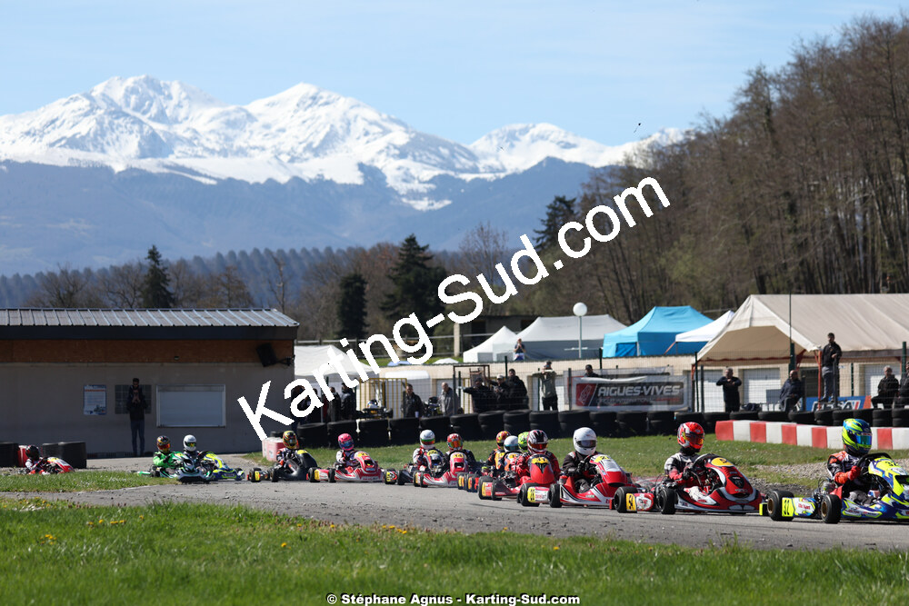 29 & 30/03/2025 : 2ème manche du Championnat du Sud au circuit d’Aigues-Vives (photos Stéphane Agnus) 2025 — karting