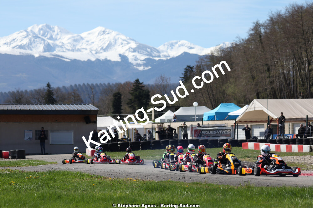 29 & 30/03/2025 : 2ème manche du Championnat du Sud au circuit d’Aigues-Vives (photos Stéphane Agnus) 2025 — karting