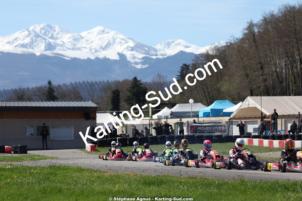 29 & 30/03/2025 : 2ème manche du Championnat du Sud au circuit d’Aigues-Vives (photos Stéphane Agnus) 2025 — karting