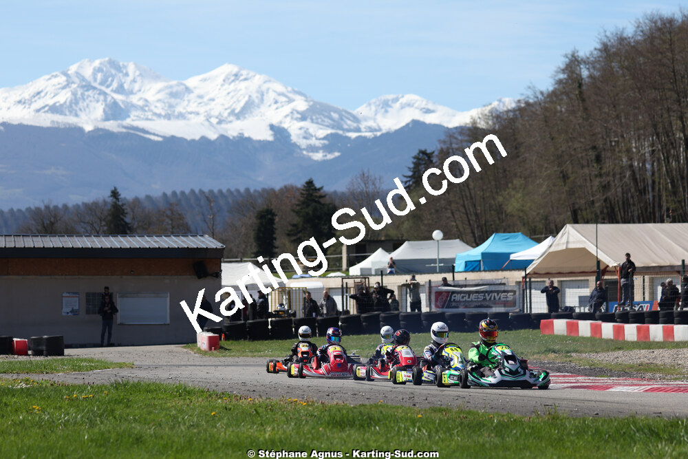29 & 30/03/2025 : 2ème manche du Championnat du Sud au circuit d’Aigues-Vives (photos Stéphane Agnus) 2025 — karting