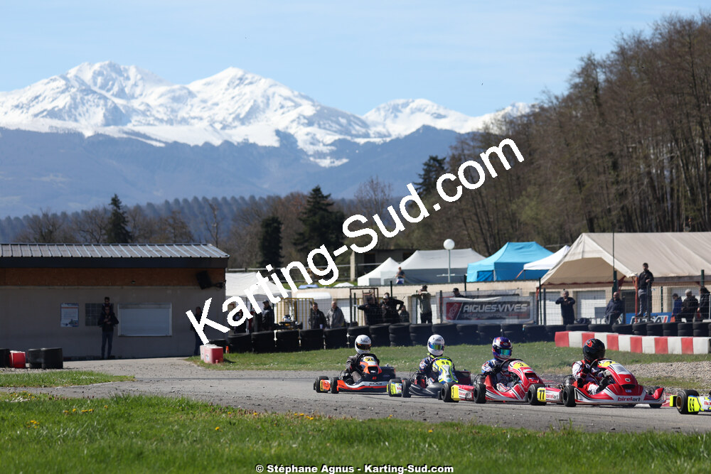 29 & 30/03/2025 : 2ème manche du Championnat du Sud au circuit d’Aigues-Vives (photos Stéphane Agnus) 2025 — karting