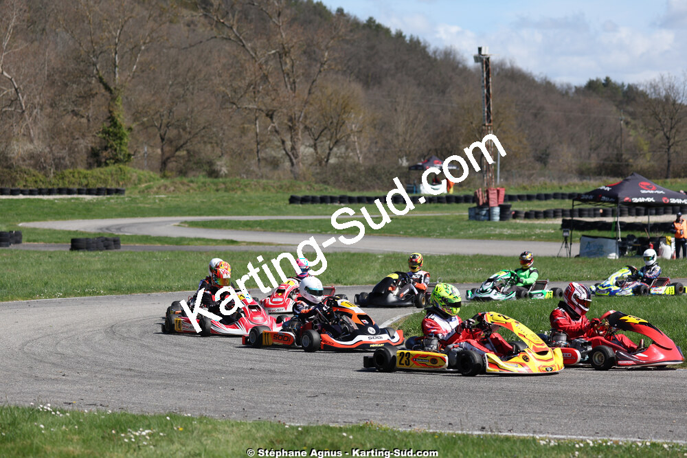 29 & 30/03/2025 : 2ème manche du Championnat du Sud au circuit d’Aigues-Vives (photos Stéphane Agnus) 2025 — karting