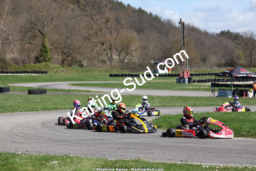 29 & 30/03/2025 : 2ème manche du Championnat du Sud au circuit d’Aigues-Vives (photos Stéphane Agnus) 2025 — karting