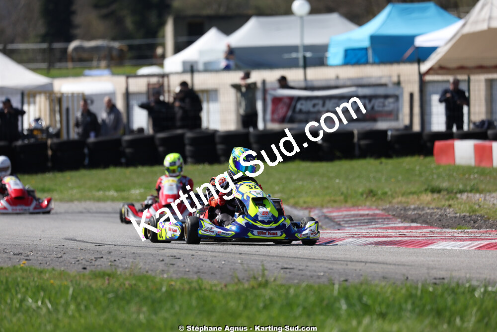 29 & 30/03/2025 : 2ème manche du Championnat du Sud au circuit d’Aigues-Vives (photos Stéphane Agnus) 2025 — karting