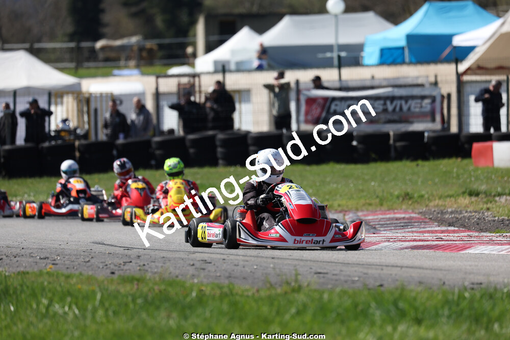 29 & 30/03/2025 : 2ème manche du Championnat du Sud au circuit d’Aigues-Vives (photos Stéphane Agnus) 2025 — karting