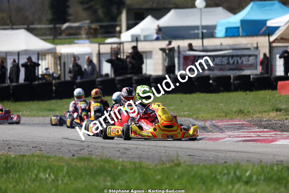 29 & 30/03/2025 : 2ème manche du Championnat du Sud au circuit d’Aigues-Vives (photos Stéphane Agnus) 2025 — karting