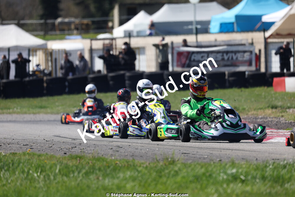 29 & 30/03/2025 : 2ème manche du Championnat du Sud au circuit d’Aigues-Vives (photos Stéphane Agnus) 2025 — karting