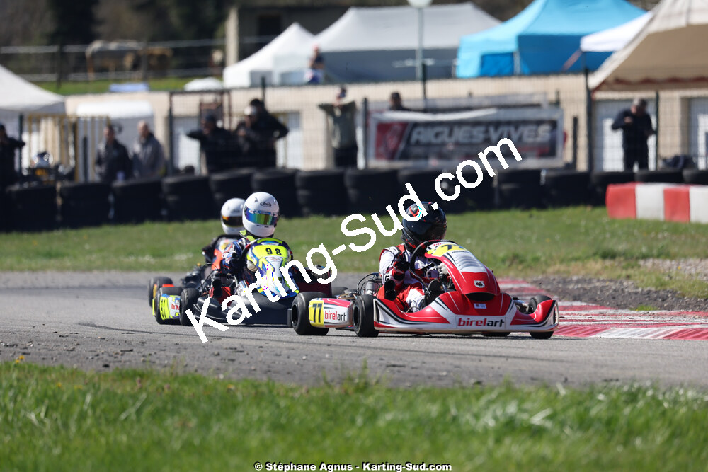 29 & 30/03/2025 : 2ème manche du Championnat du Sud au circuit d’Aigues-Vives (photos Stéphane Agnus) 2025 — karting
