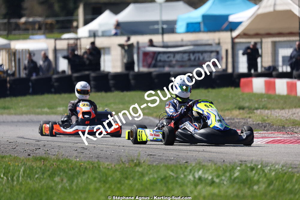 29 & 30/03/2025 : 2ème manche du Championnat du Sud au circuit d’Aigues-Vives (photos Stéphane Agnus) 2025 — karting