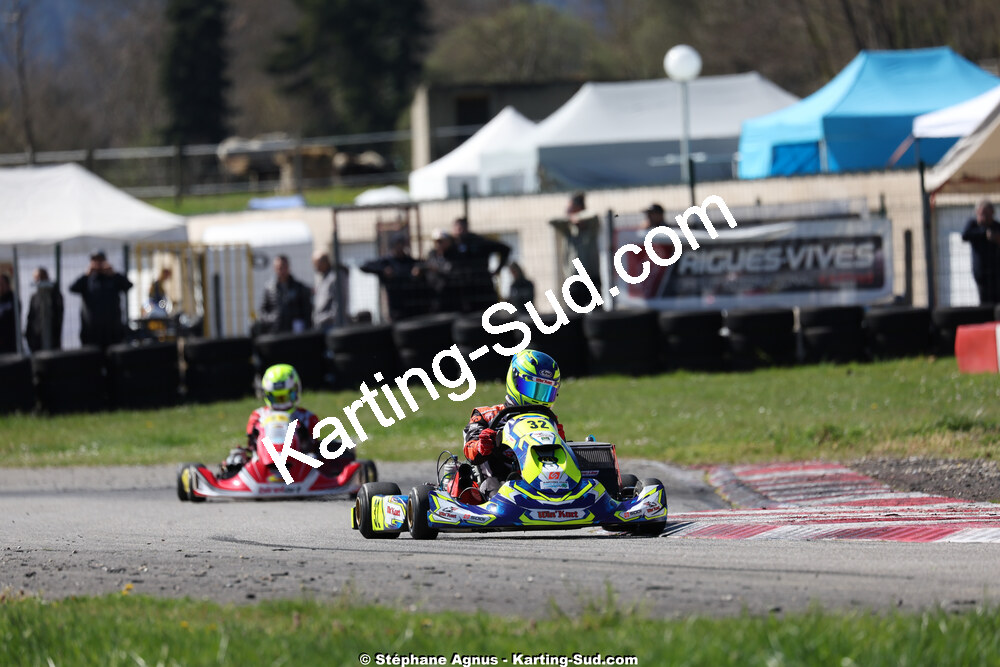29 & 30/03/2025 : 2ème manche du Championnat du Sud au circuit d’Aigues-Vives (photos Stéphane Agnus) 2025 — karting