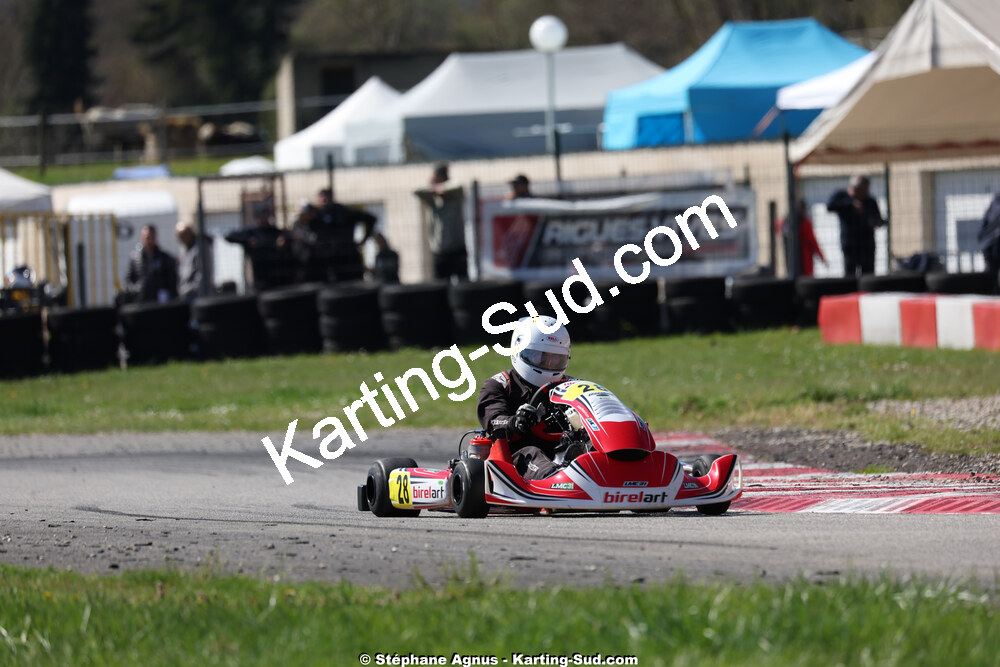 29 & 30/03/2025 : 2ème manche du Championnat du Sud au circuit d’Aigues-Vives (photos Stéphane Agnus) 2025 — karting