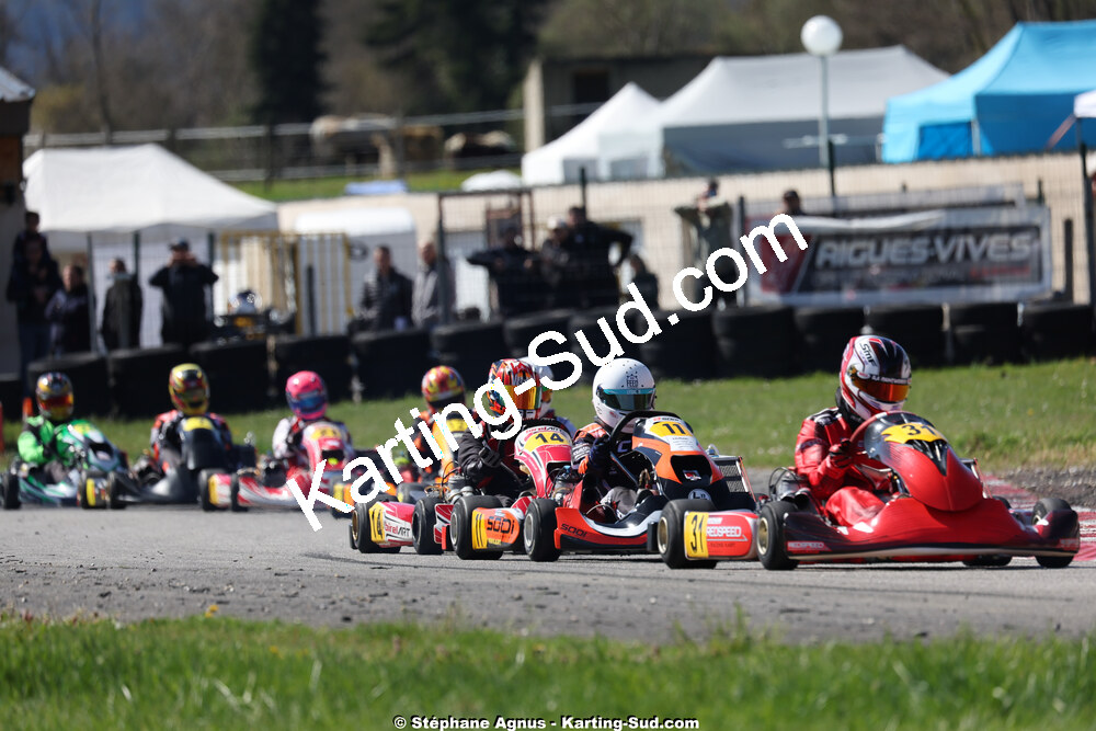 29 & 30/03/2025 : 2ème manche du Championnat du Sud au circuit d’Aigues-Vives (photos Stéphane Agnus) 2025 — karting