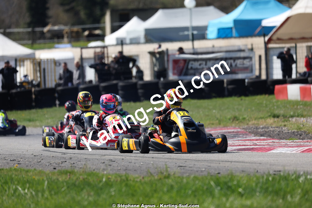 29 & 30/03/2025 : 2ème manche du Championnat du Sud au circuit d’Aigues-Vives (photos Stéphane Agnus) 2025 — karting