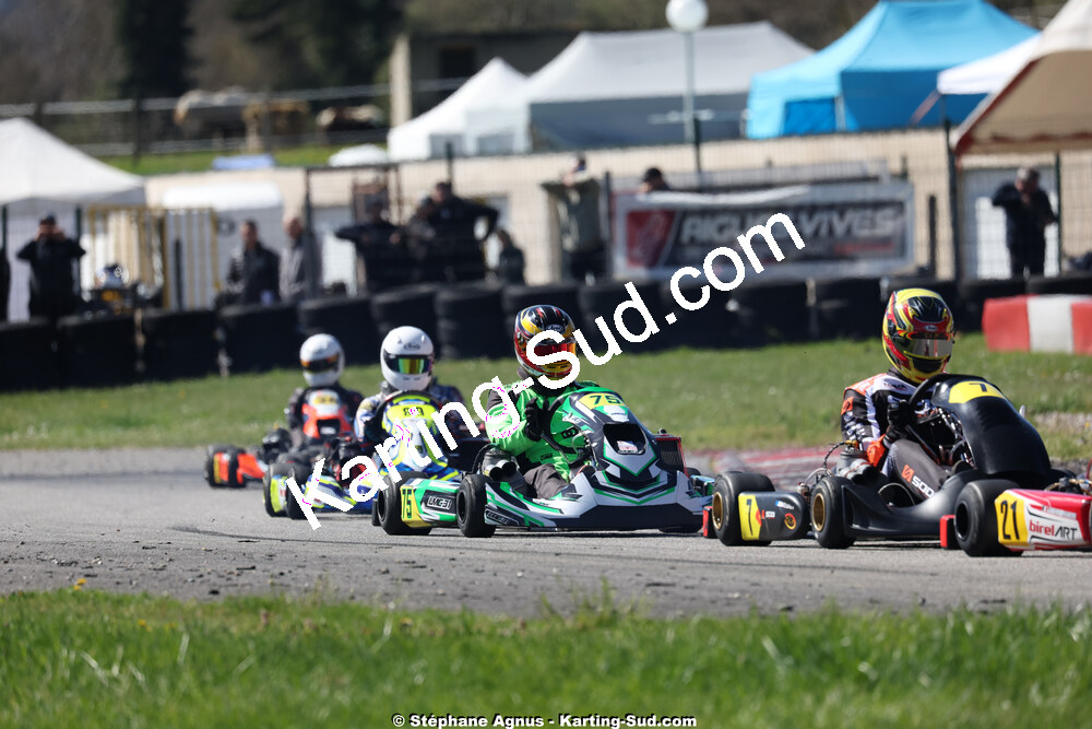 29 & 30/03/2025 : 2ème manche du Championnat du Sud au circuit d’Aigues-Vives (photos Stéphane Agnus) 2025 — karting