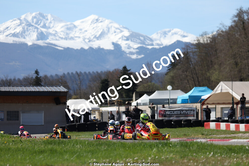 29 & 30/03/2025 : 2ème manche du Championnat du Sud au circuit d’Aigues-Vives (photos Stéphane Agnus) 2025 — karting