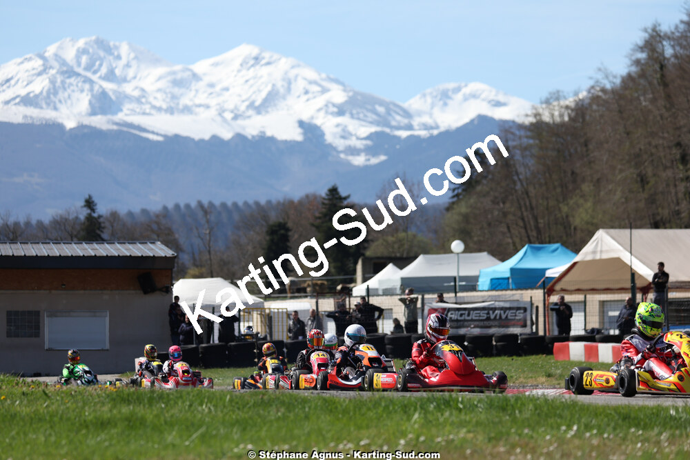 29 & 30/03/2025 : 2ème manche du Championnat du Sud au circuit d’Aigues-Vives (photos Stéphane Agnus) 2025 — karting