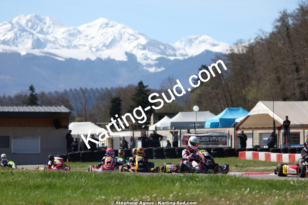 29 & 30/03/2025 : 2ème manche du Championnat du Sud au circuit d’Aigues-Vives (photos Stéphane Agnus) 2025 — karting